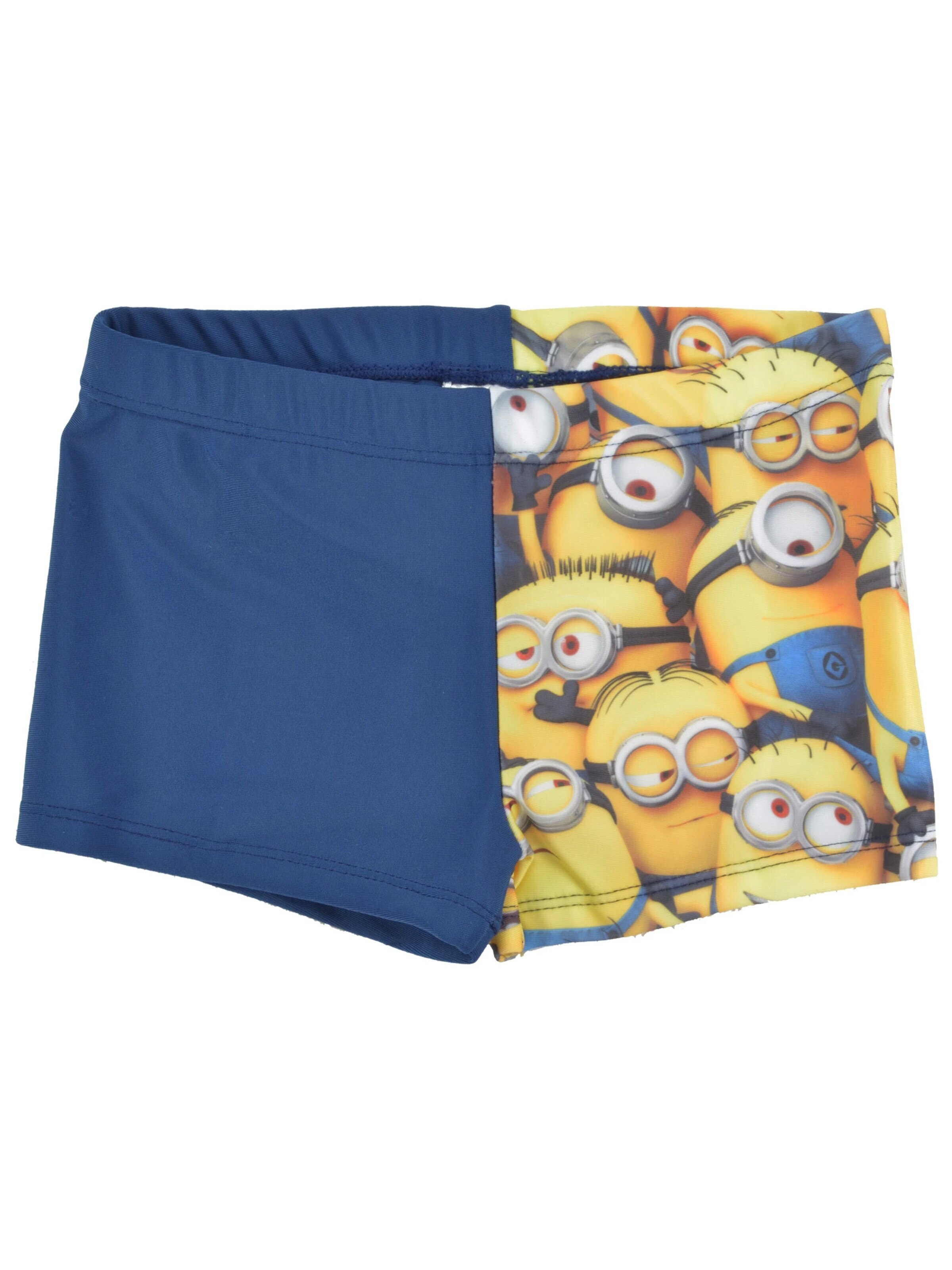 Minions Swim Trunks 'Minions allover' in Blue: front