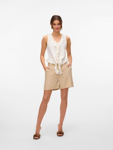 VERO MODA regular Bukser 'VMMindy' i beige