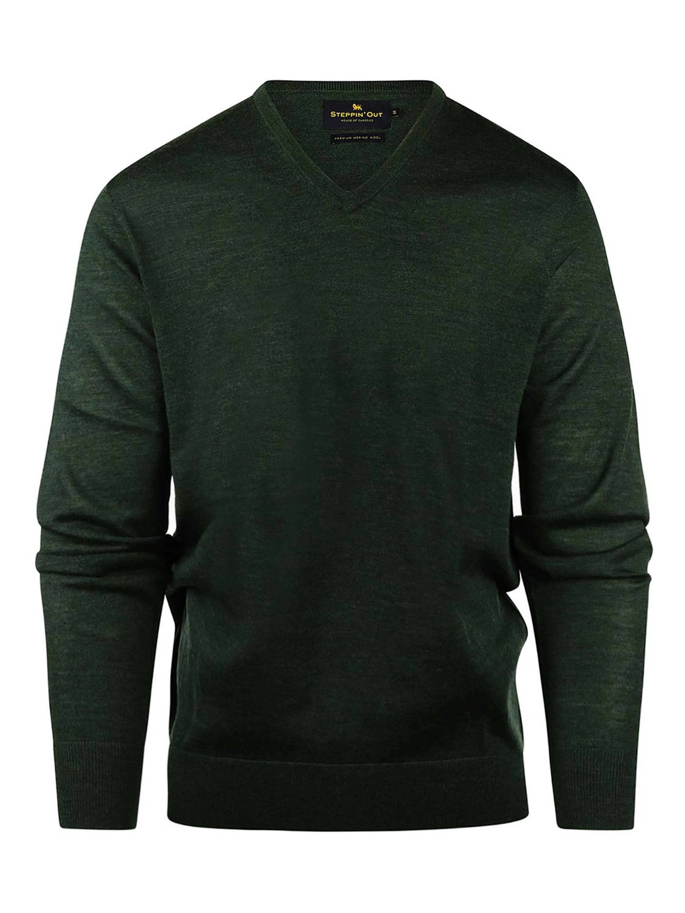 Steppin' out Shirt in Groen: voorkant