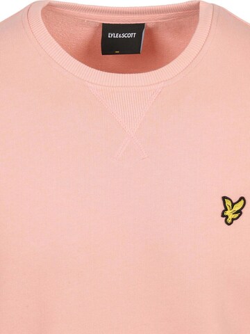 Sweat-shirt Lyle & Scott en rose