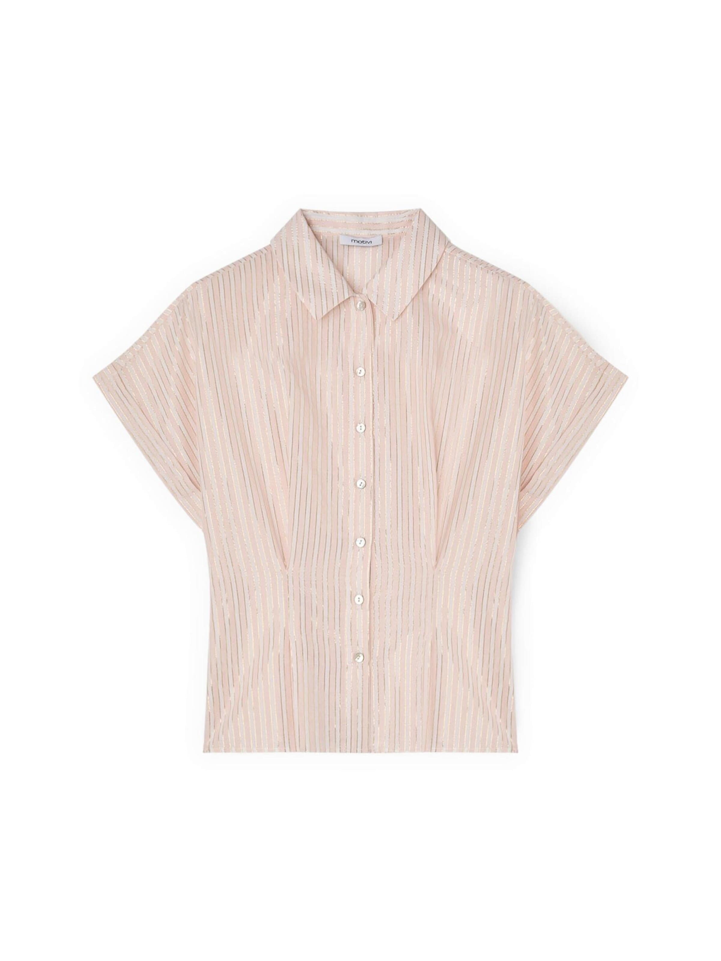 MOTIVI Shirt in Pink: front