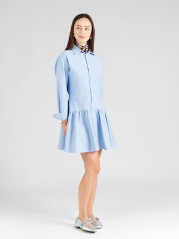 Polo Ralph Lauren Blousejurk in Blauw: voorkant