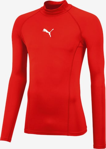 PUMA Base Layer 'LIiga Baselayer' in Red: front