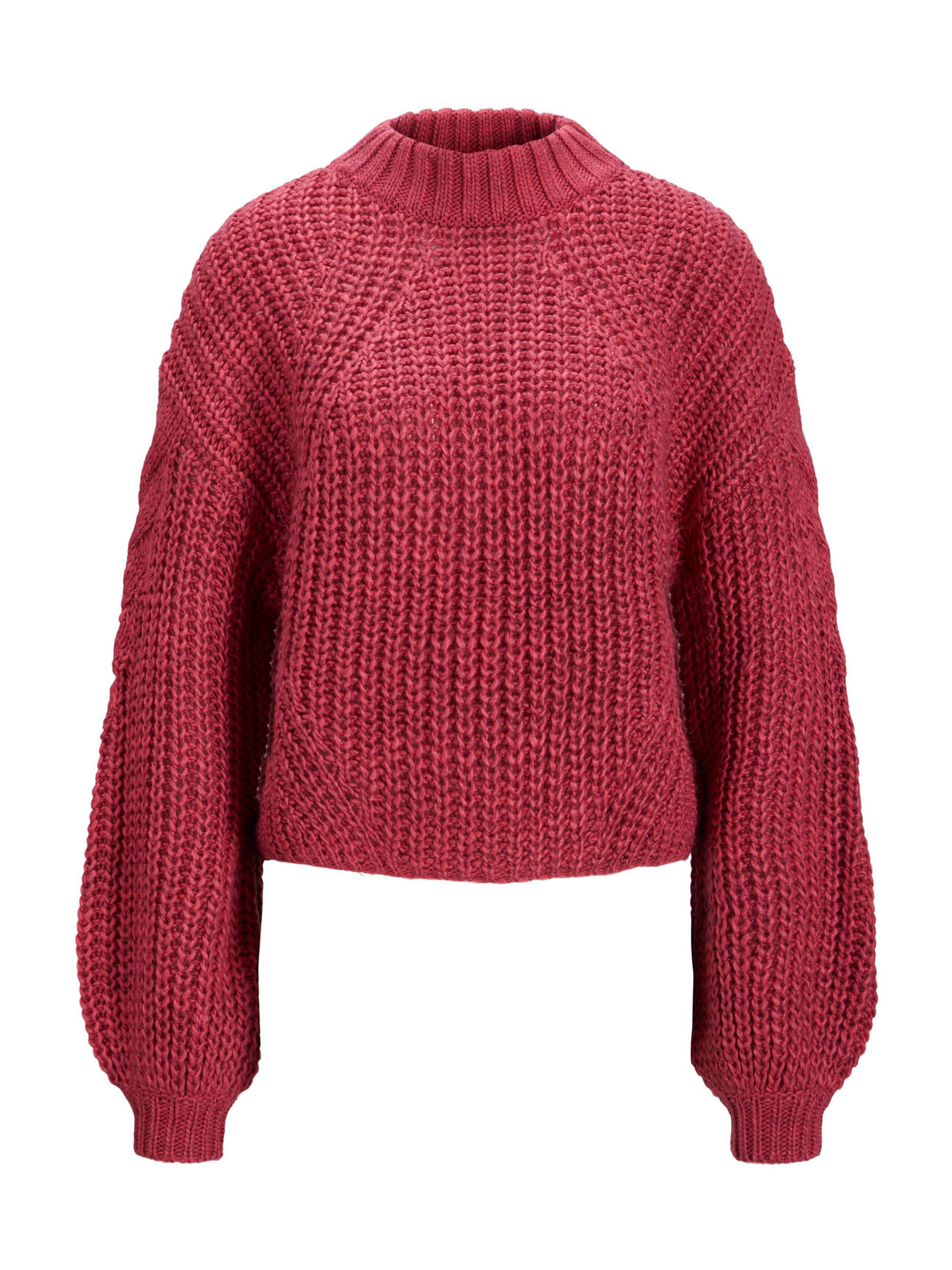 JJXX Sweter Kelly w kolorze Czerwone Winom 