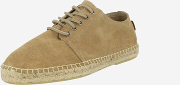 POMPEII Låg sneaker 'HIGBY' i beige: framsida