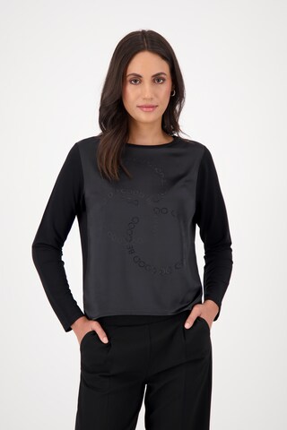 monari Bluse in Schwarz: Vorderseite