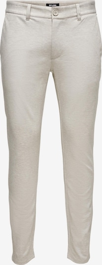 Only & Sons Chino 'Mark' in de kleur Crème, Productweergave