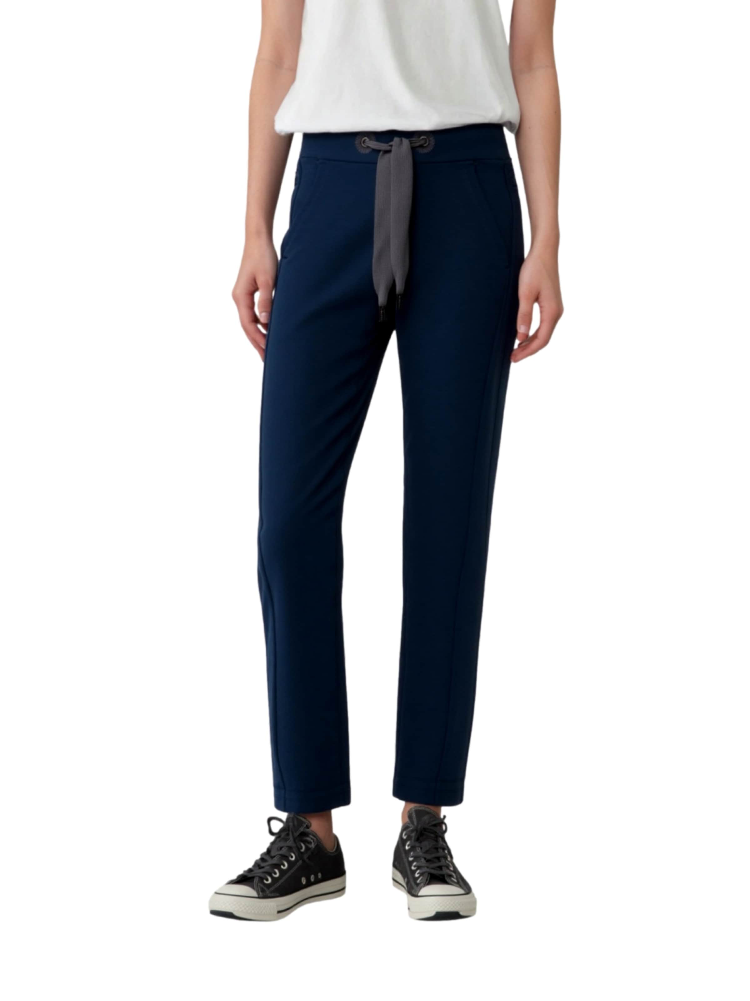 Elbsand Slimfit Hose 'Brinja' in Blau: Vorderseite