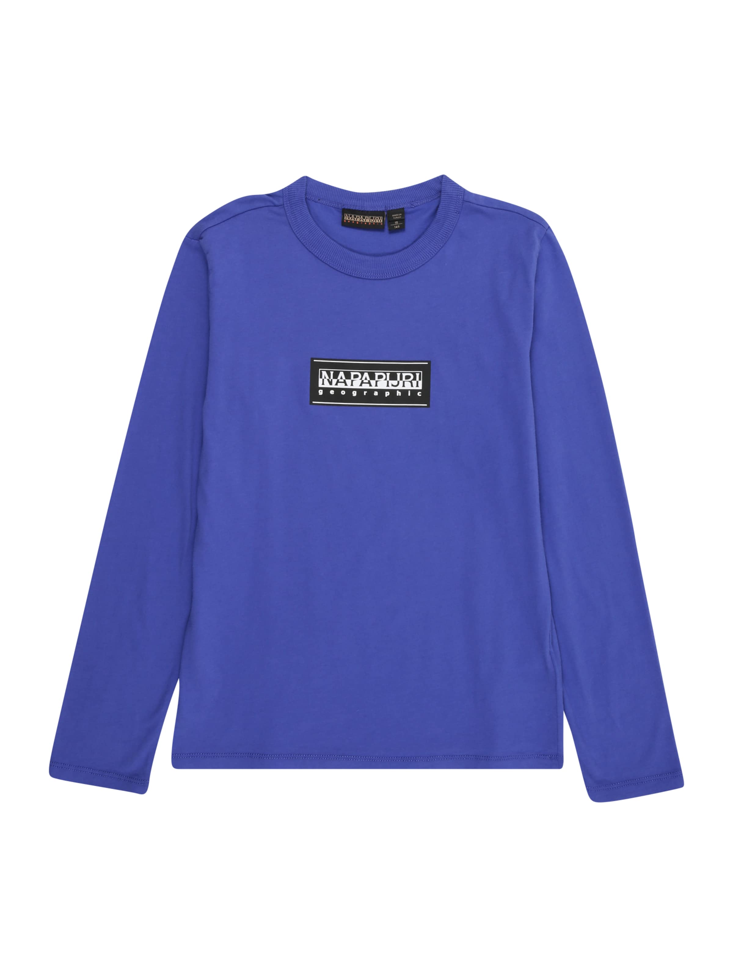 NAPAPIJRI Tričko 'S-CHAMOIS' - Modrá: predná strana