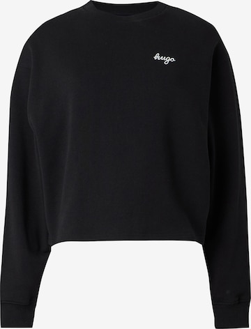 HUGO - Sudadera 'Damaswee' en negro: frente