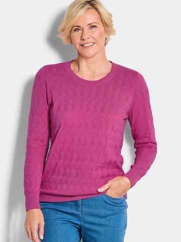Pull-over Goldner en violet : devant