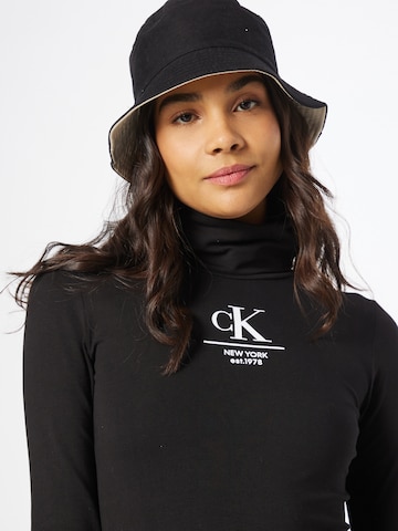 Calvin Klein Jeans Kleid in Schwarz