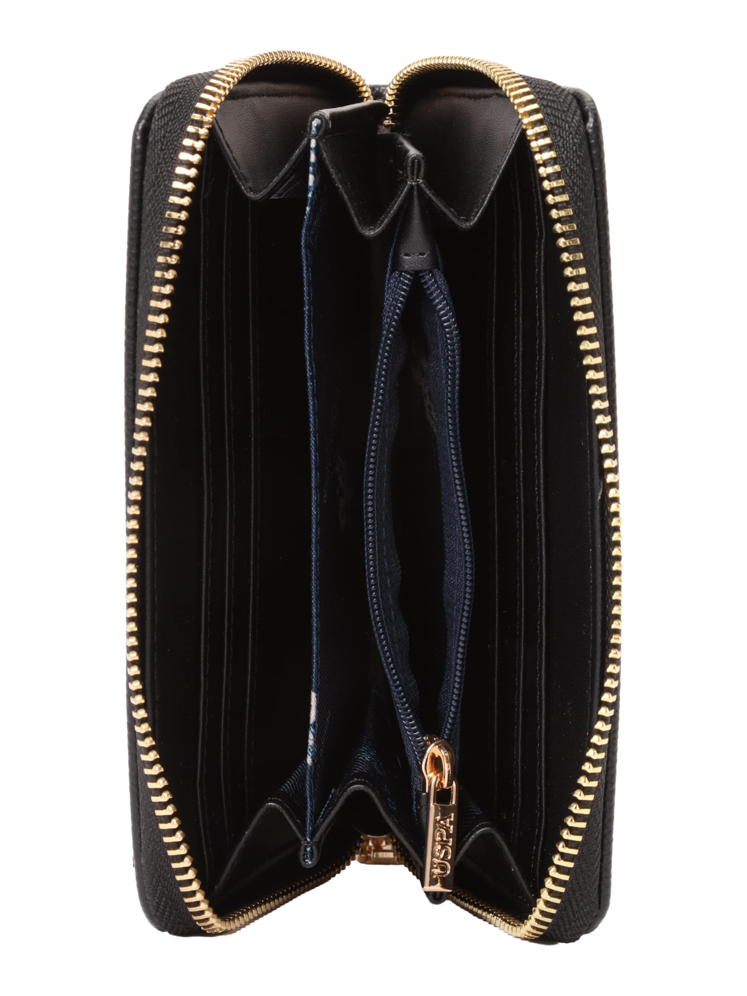 U.S. POLO ASSN. - Carteiras em preto: topo