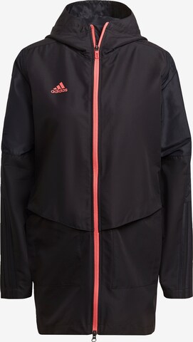 ADIDAS SPORTSWEARSportska jakna - crna boja: prednji dio