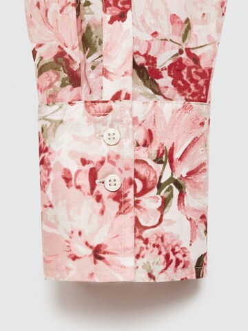 MANGO Blouse 'CLIPPER' in Pink