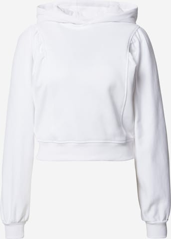 Urban Classics Sweatshirt in White: front