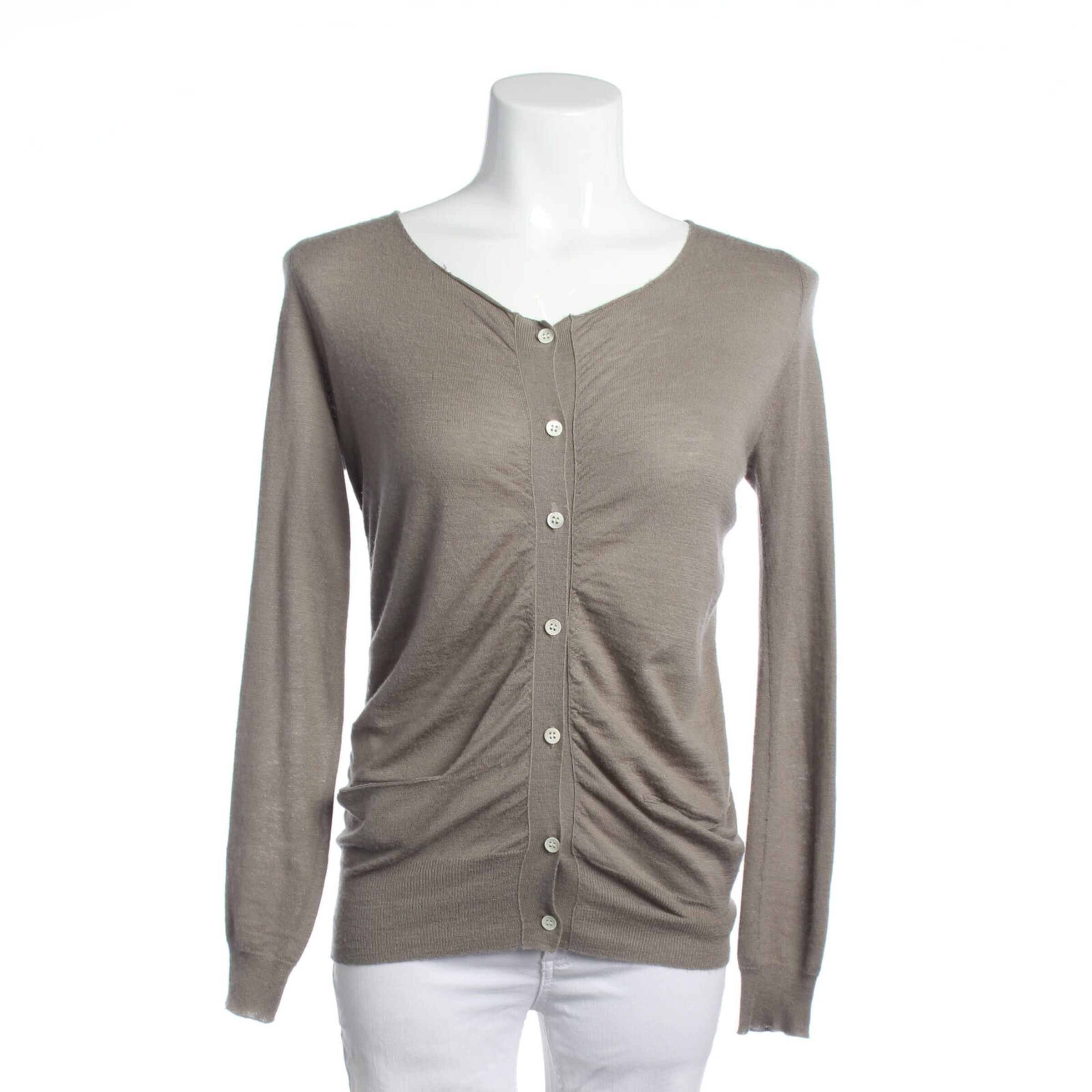 Allude Pullover / Strickjacke XS in Grau: Vorderseite