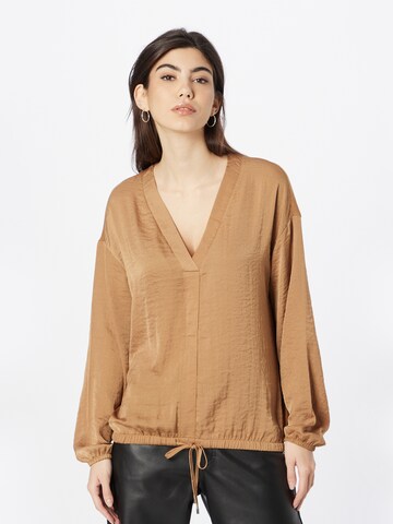 s.Oliver Bluse in Braun: Vorderseite