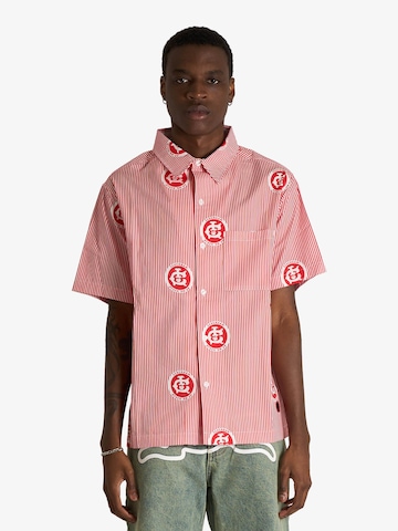 ICECREAM Comfort fit Overhemd in Rood: voorkant