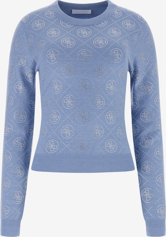 GUESS Svetr – modrá: přední strana