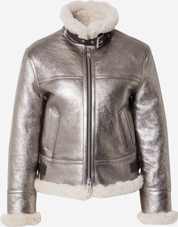 AllSaints Jacke 'LOREL FLYING' in Silber: predná strana