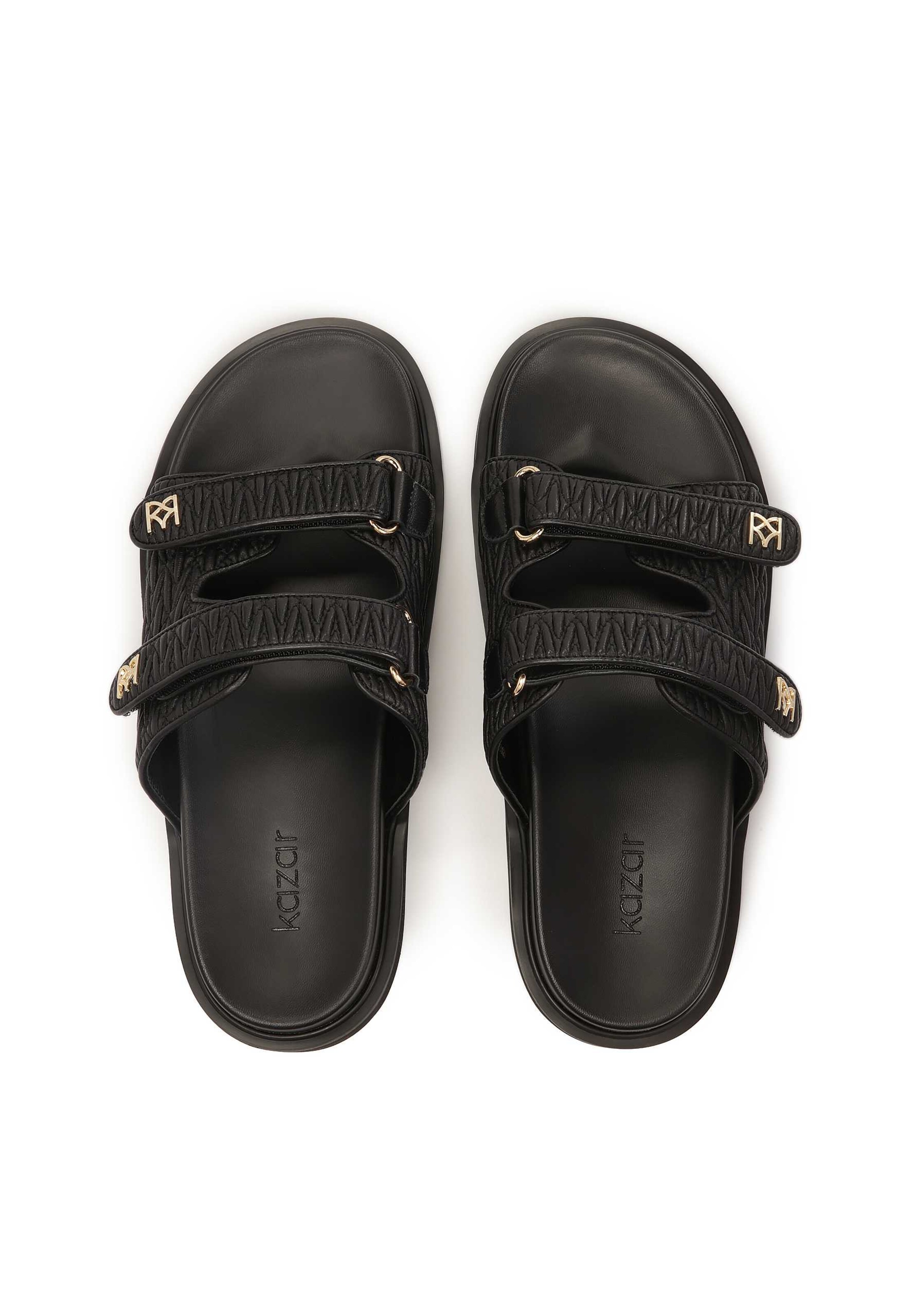 Kazar Mules in Black