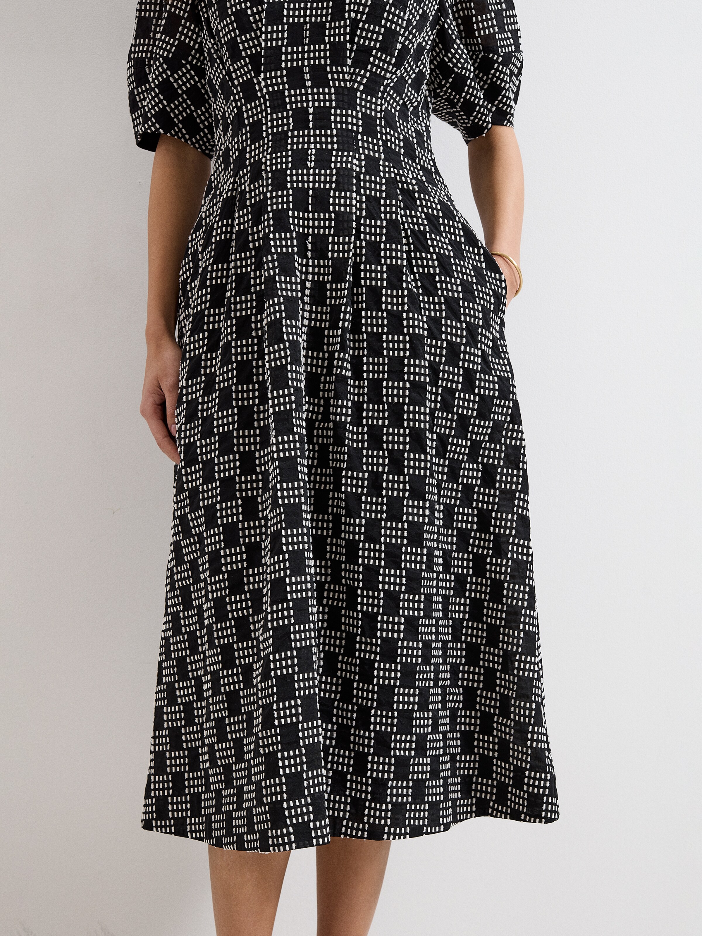 Phase Eight Dress in Black: front