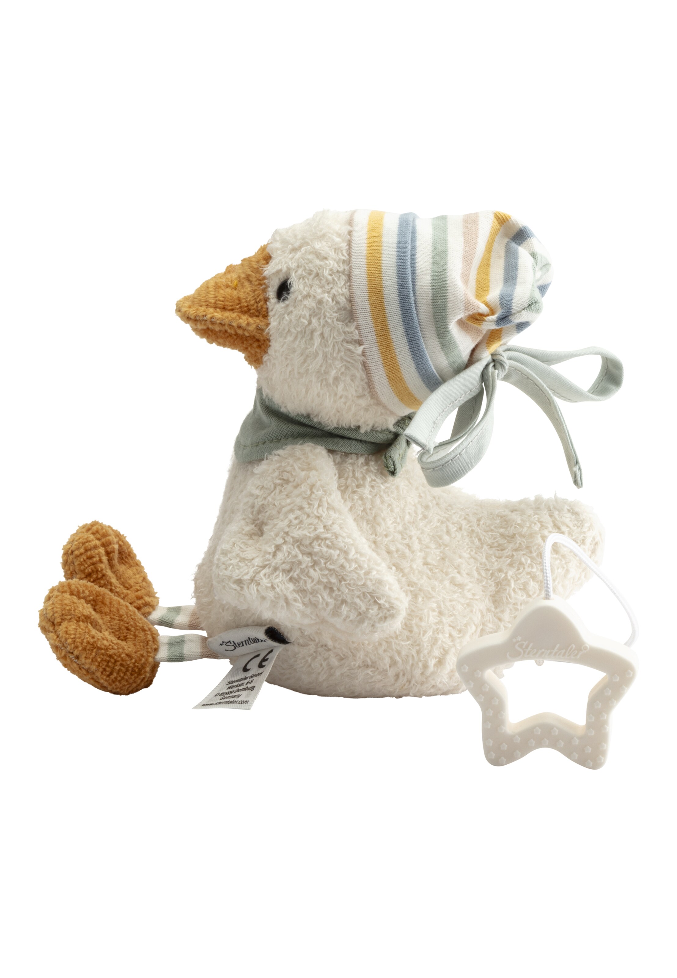 STERNTALER Stuffed animals 'Edda' in White