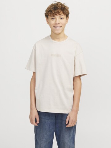 T-Shirt Jack & Jones Junior en gris : devant
