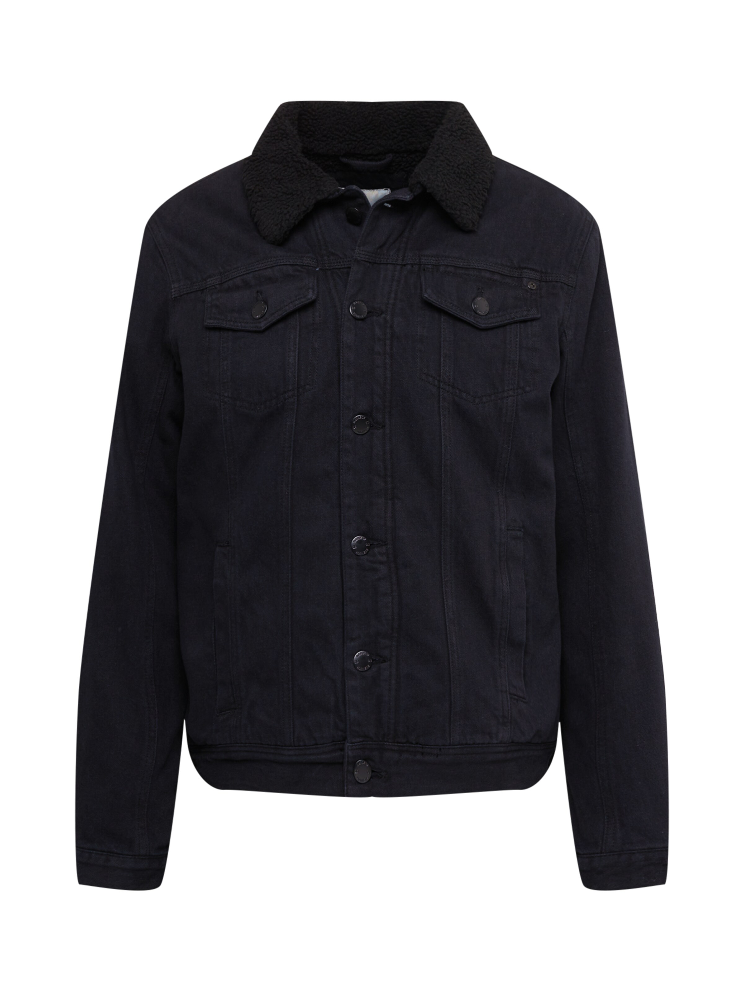 BLEND Tussenjas in Zwart: voorkant