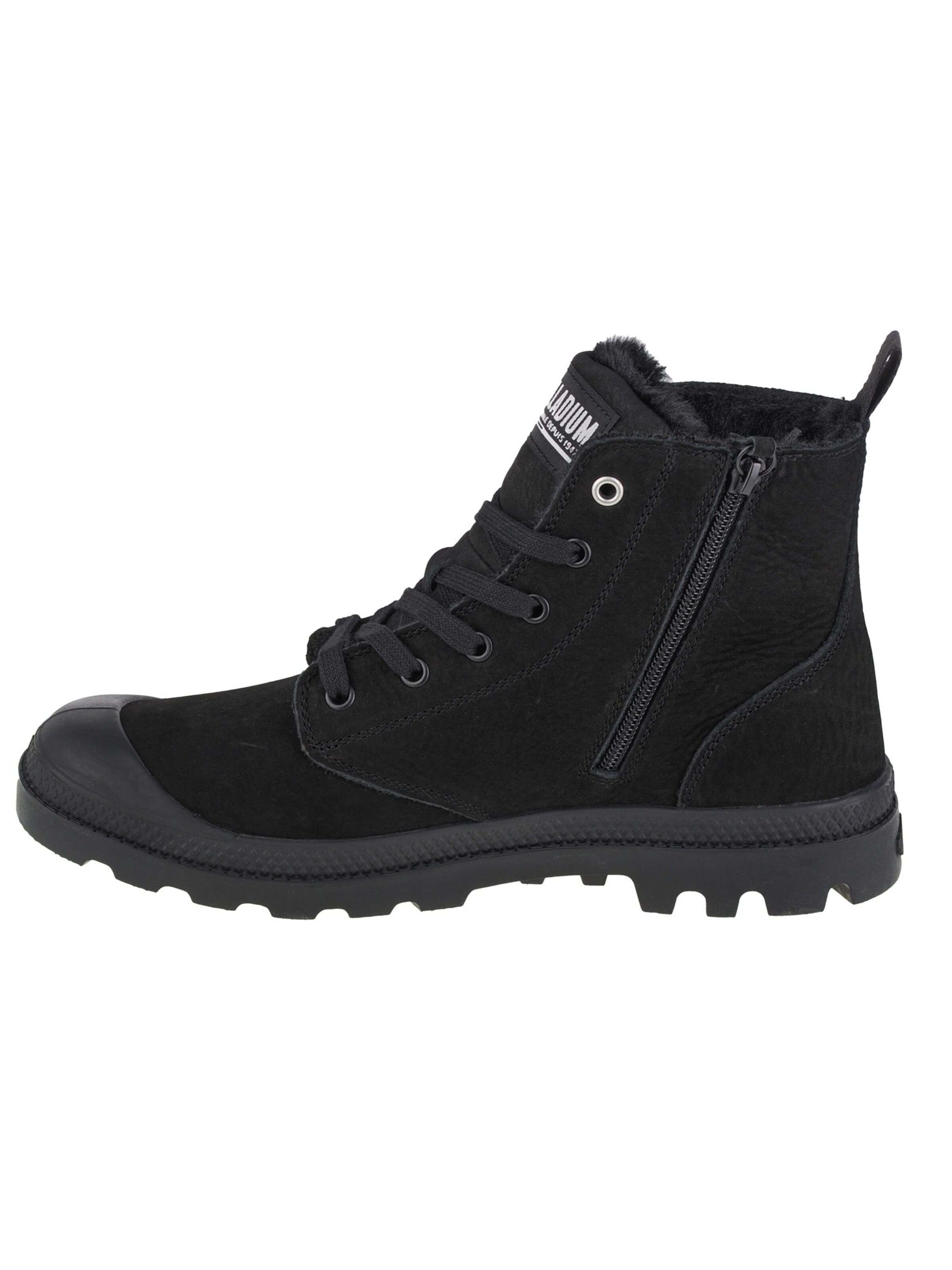 Baskets hautes Palladium en noir
