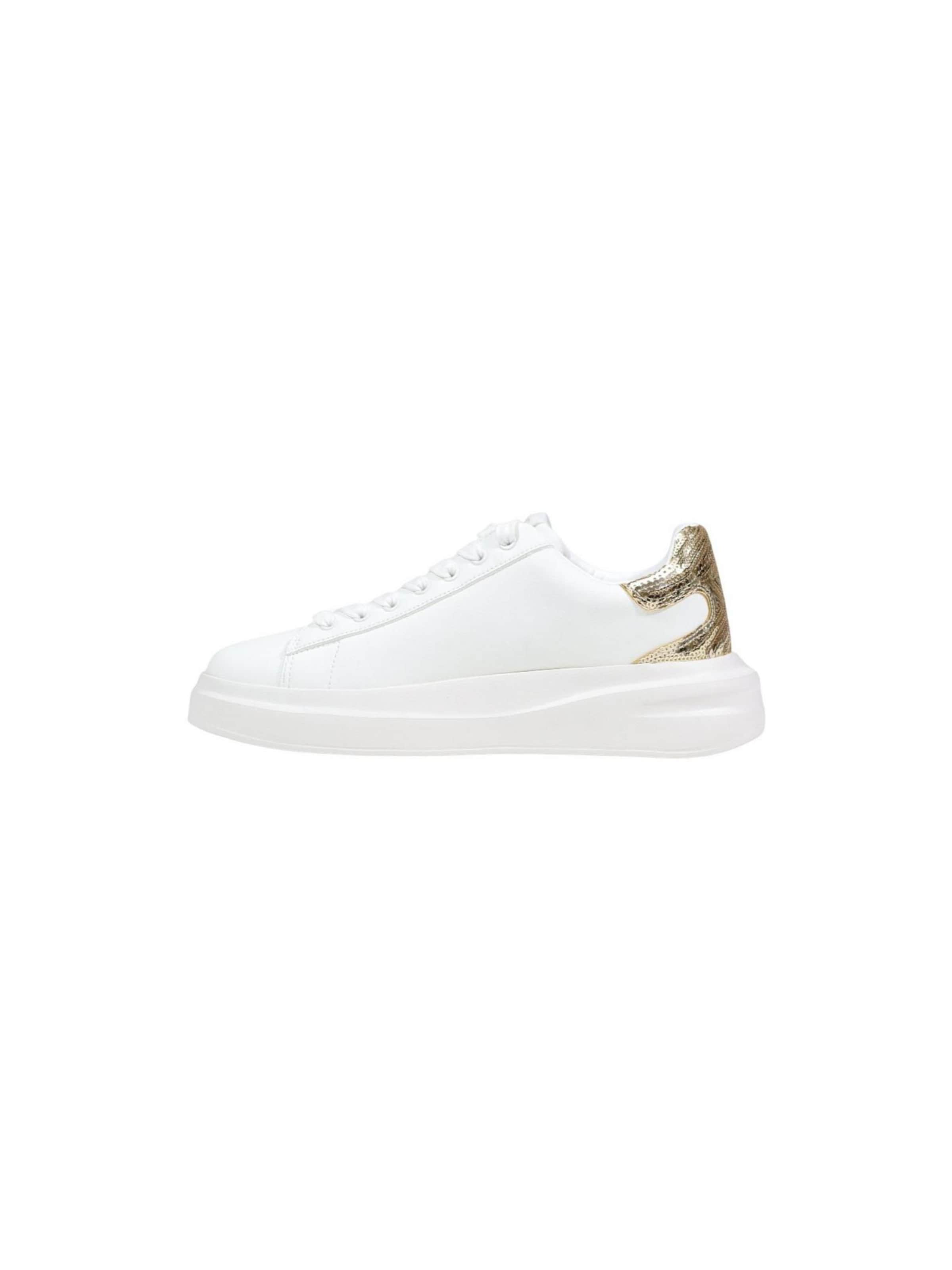 Sneaker bassa 'ELBINA10 FLFE10 ELE12' di GUESS in bianco