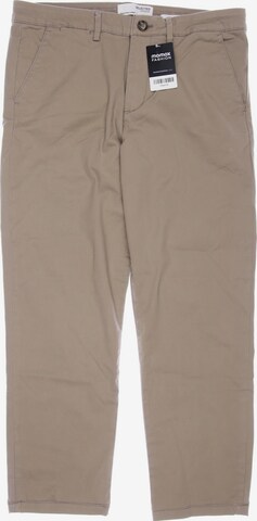 SELECTED Pants in 32 in Beige: front