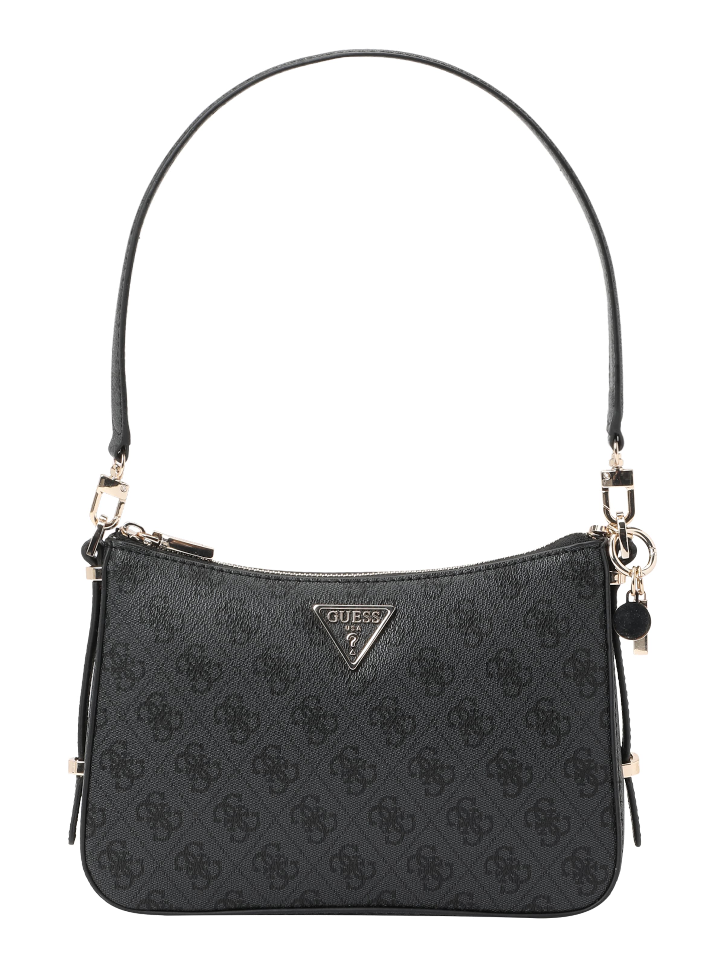 GUESS Olkalaukku 'Erica' värissä musta: etupuoli