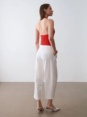 Dilvin Regular Pants in White