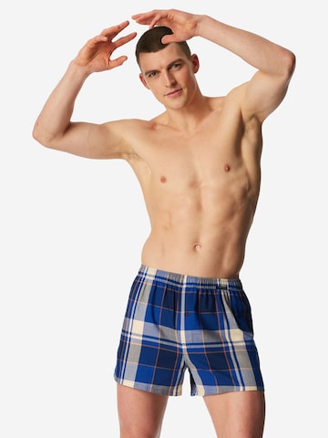 SCHIESSER Boxer shorts ' Multipacks ' in Blue: front