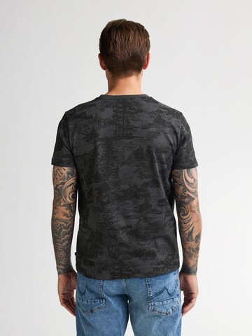 Petrol Industries T-Shirt 'Provo' in Schwarz