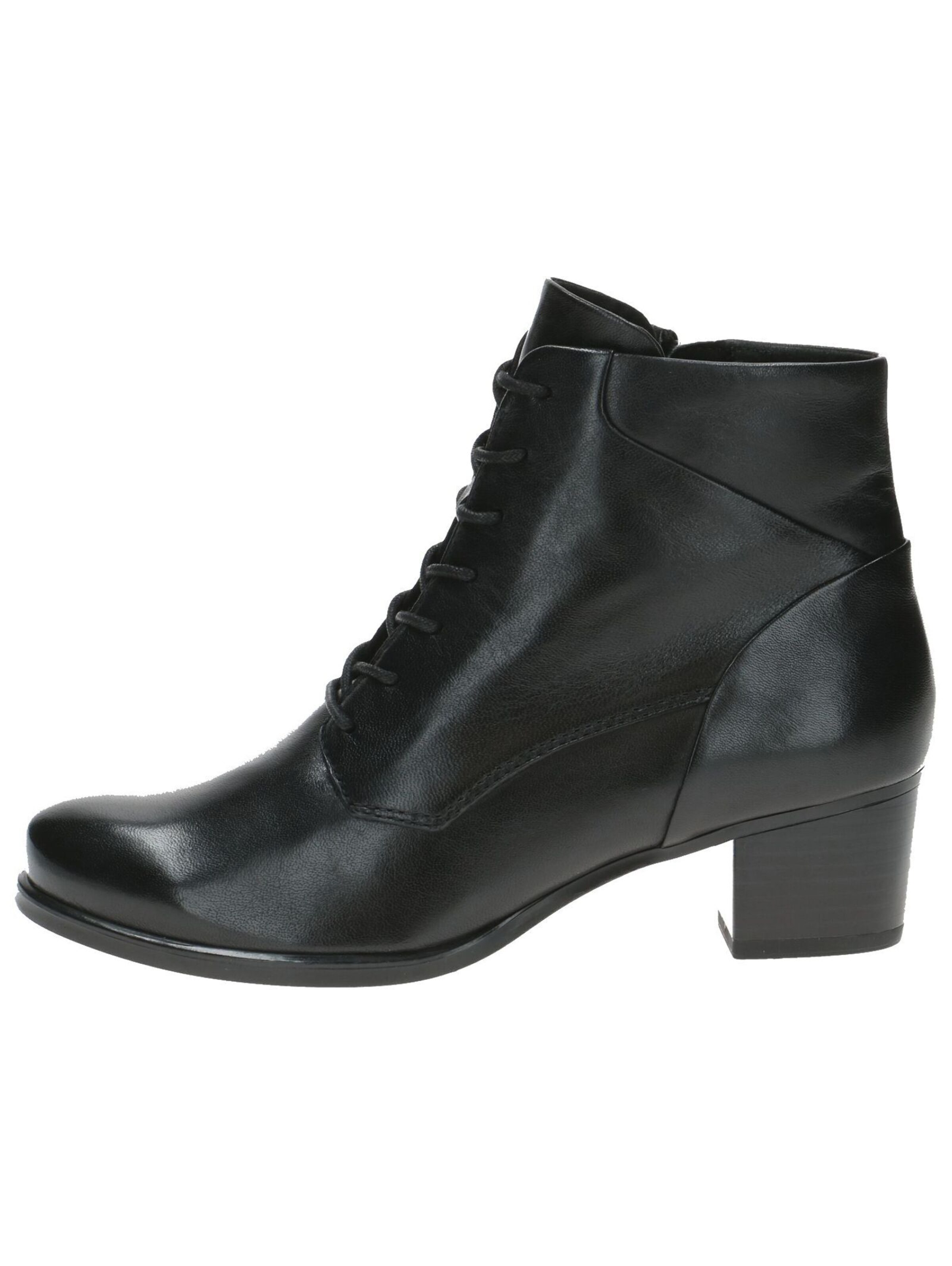 Bottines à lacets CAPRICE en noir