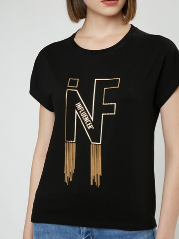 T-shirt Influencer en noir