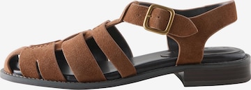 Next Sandaler med rem 'Forever Comfort' i brun: forside
