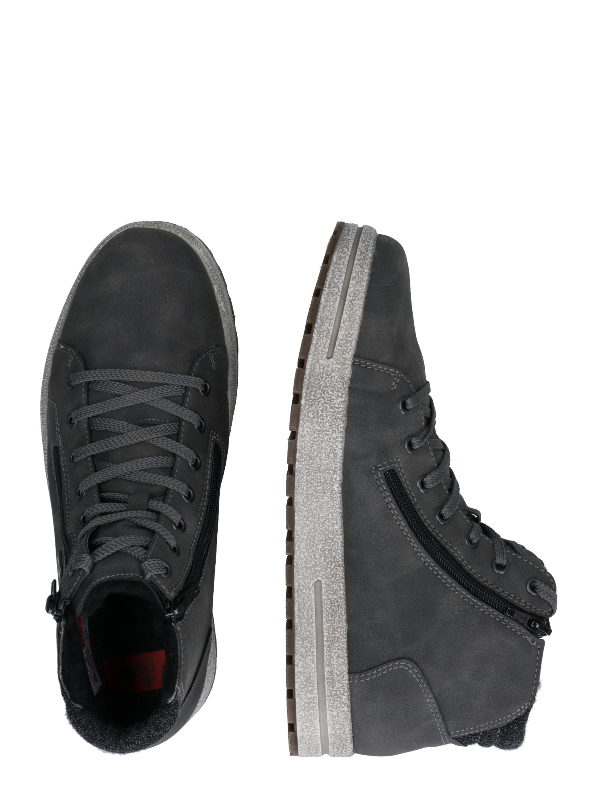 Rieker Boots med snörning i grå