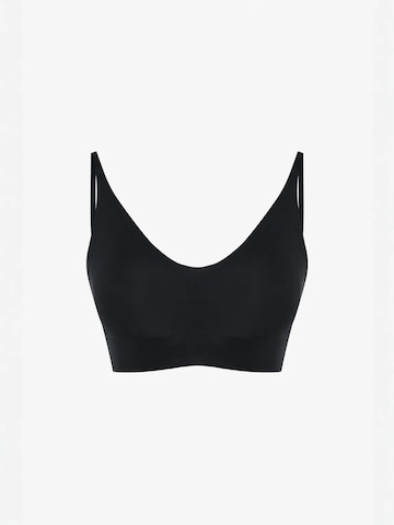 Penti Bustier Melltartó 'BHs & Bralettes' - fekete: elől