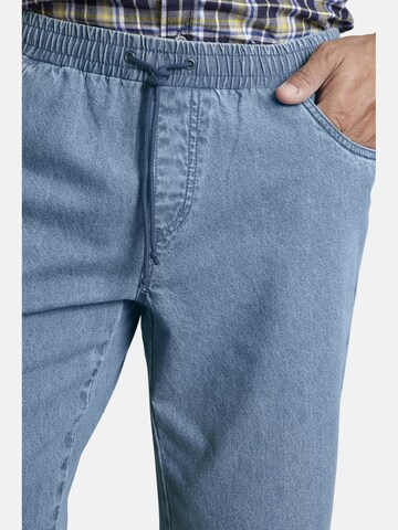 Loosefit Pantalon ' Ingward ' Jan Vanderstorm en bleu