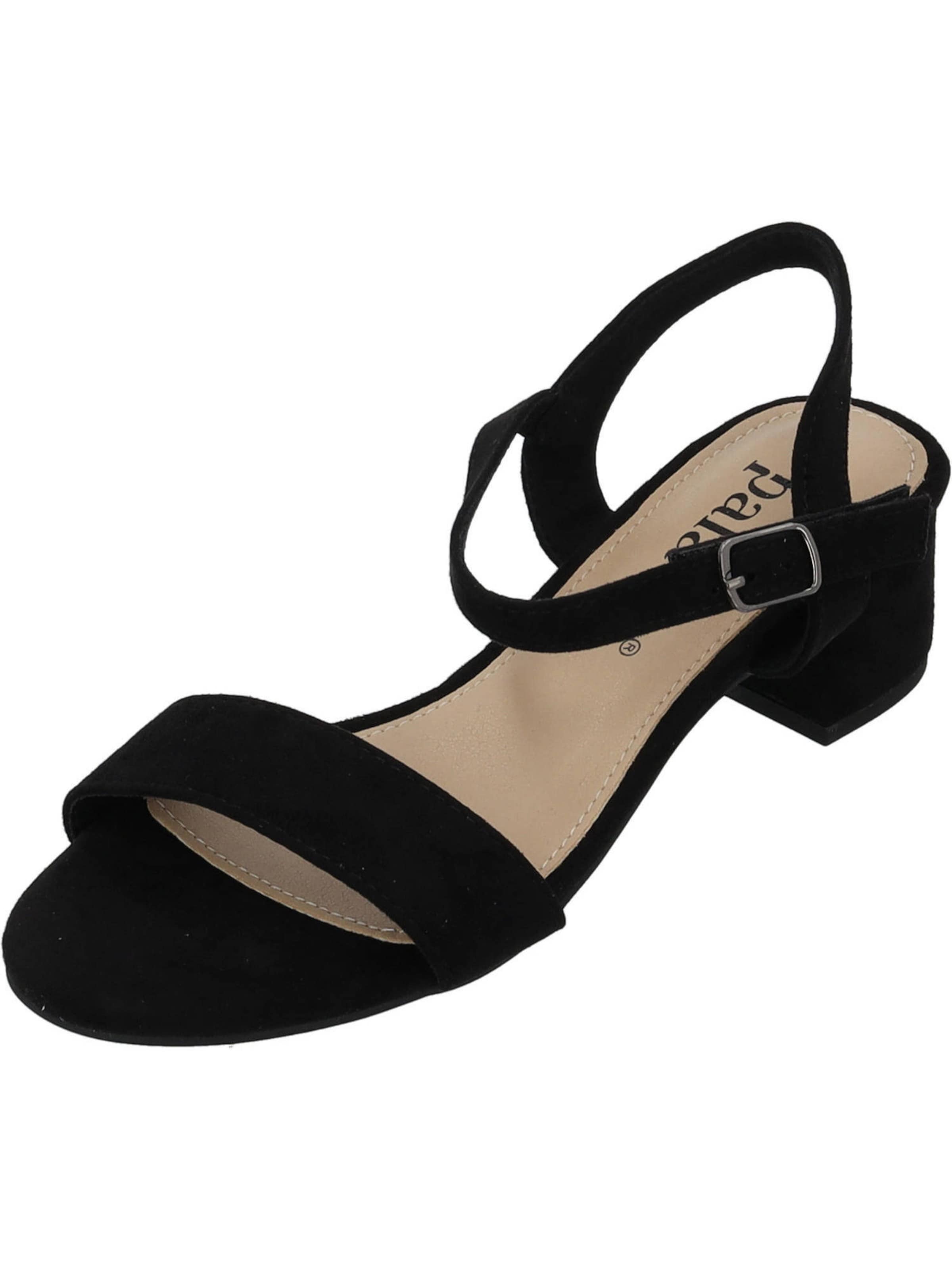 Palado Σανδάλι 'Cinv' σε μαύρο: μπροστά