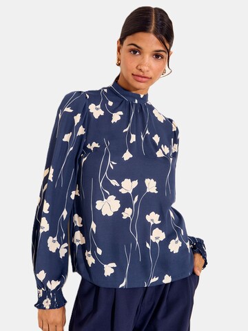 Camicia da donna di Friends Like These in blu: frontale