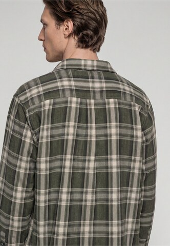 INDICODE JEANS Regular fit Button Up Shirt 'INStanlei' in Green