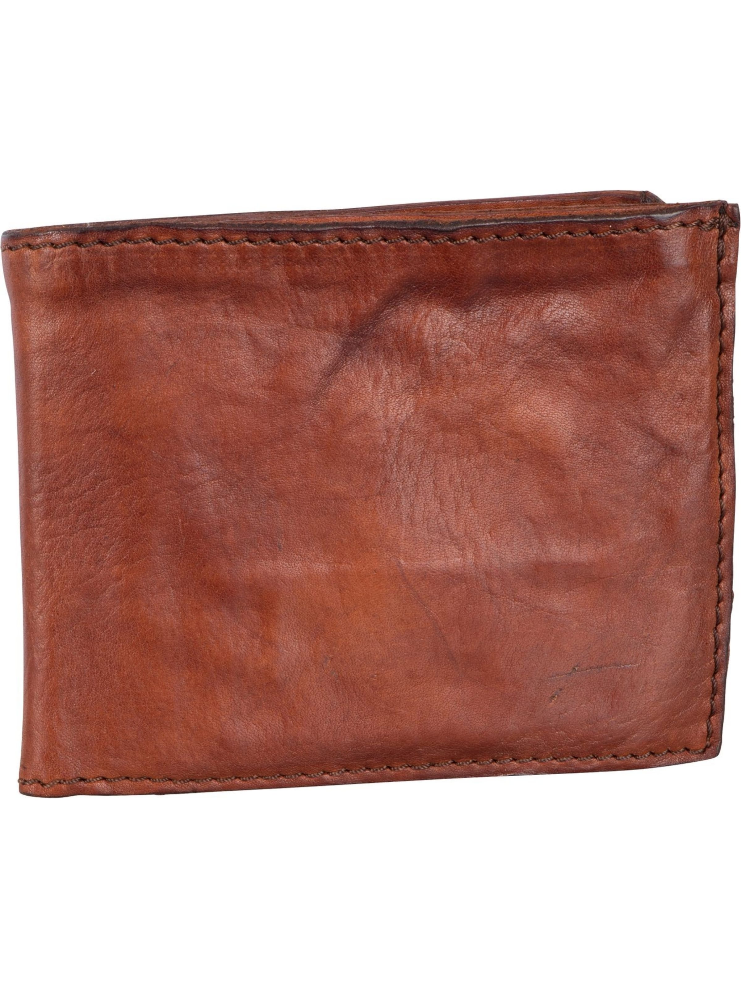 Portamonete 'Orgoglio' di Campomaggi in marrone: frontale