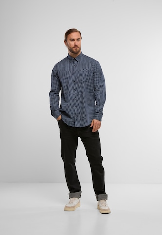 FYNCH-HATTON Regular fit Ing - kék