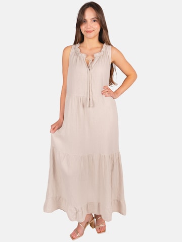 Seasons of April Zomerjurk in Beige