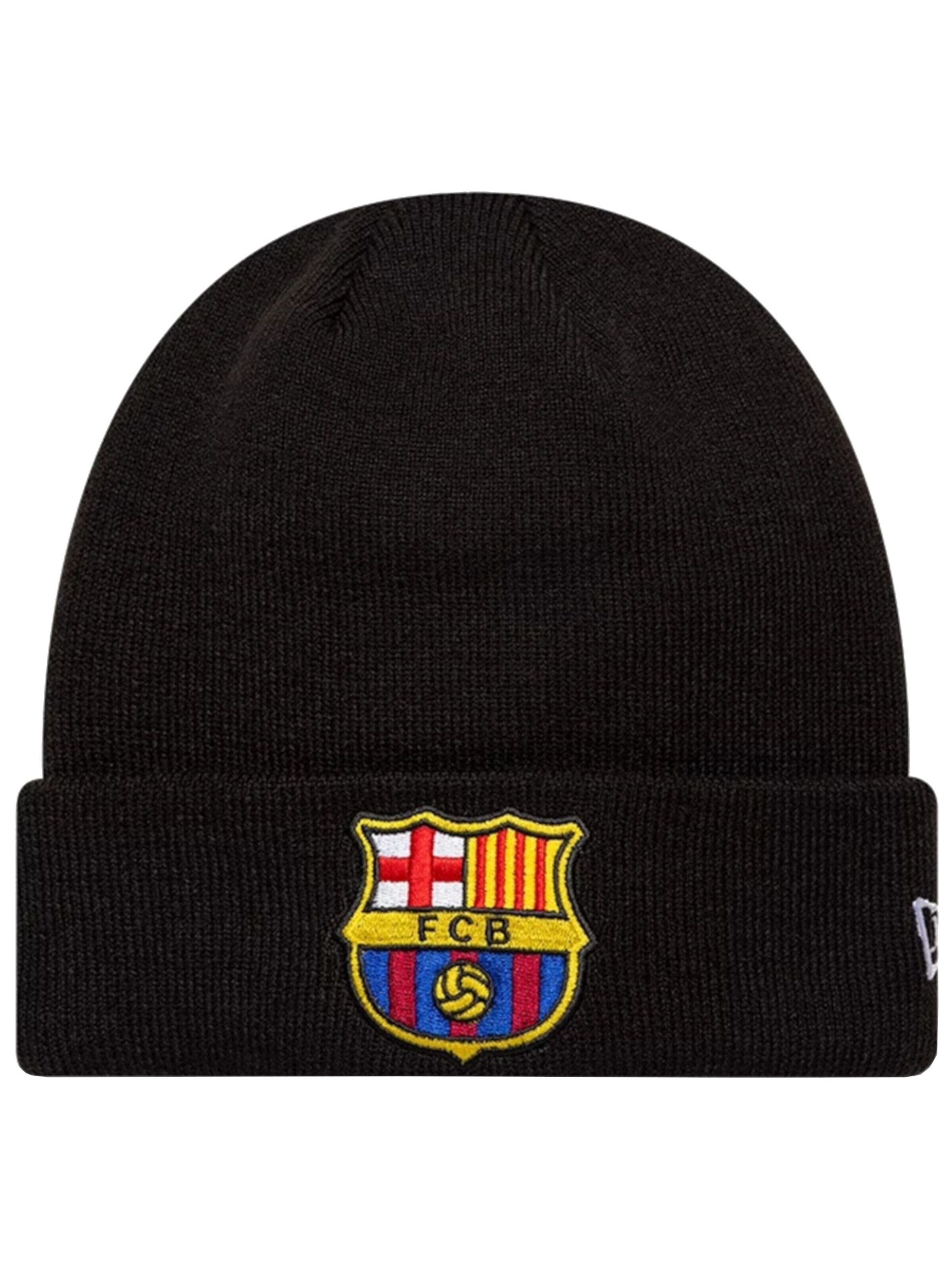 NEW ERA Muts 'New Era Core Cuff Beanie FC Barcelona Hat' in Blauw: voorkant